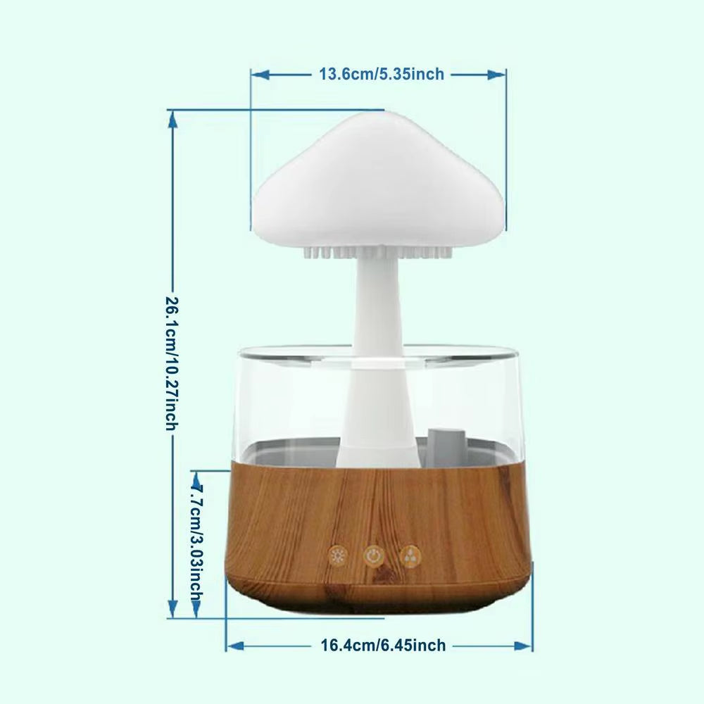 Mushroom Diffuser Adjustable Rechargeable Aromatherapy Humidifiers Home Decor Products for Conference Room Sap Room Bedroom