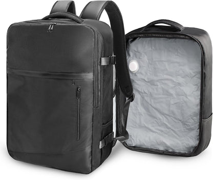 Travel Backpack with Vacuum Bag, 60L Seal Compression Air Vac Back Pack with ...