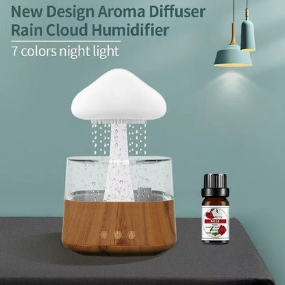 Mushroom Diffuser Adjustable Rechargeable Aromatherapy Humidifiers Home Decor Products for Conference Room Sap Room Bedroom