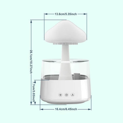 Mushroom Diffuser Adjustable Rechargeable Aromatherapy Humidifiers Home Decor Products for Conference Room Sap Room Bedroom