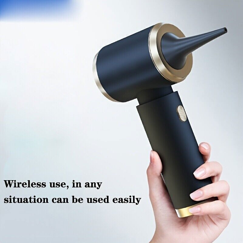 Mini 4 in 1 Upgrade Car Vacuum Cleaner Air Blower Wireless Handheld Rechargeable