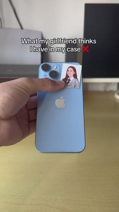 Smart E-Ink Screen Case for iPhone 16 / 16 Plus / 16 Pro / 16 Pro Max – NFC Digital Display Case with Custom Photo, Fast Shipping (Black)